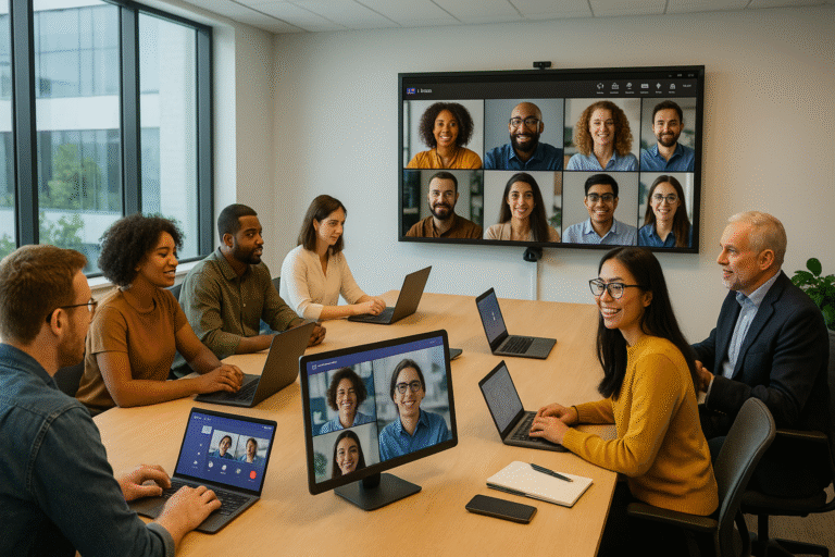 Tõhusate videokoosolekute korraldamine Microsoft Teamsis