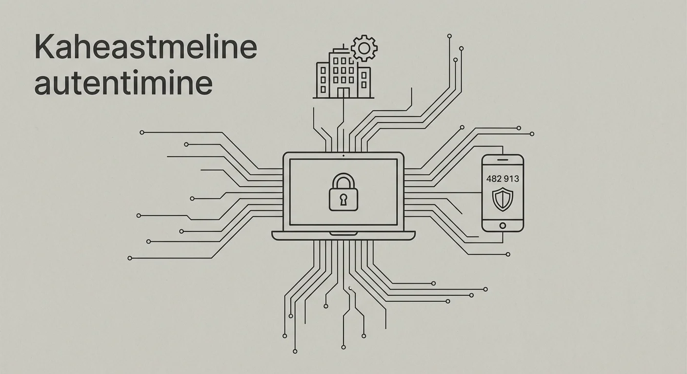 Kaheastmelise autentimise skeem