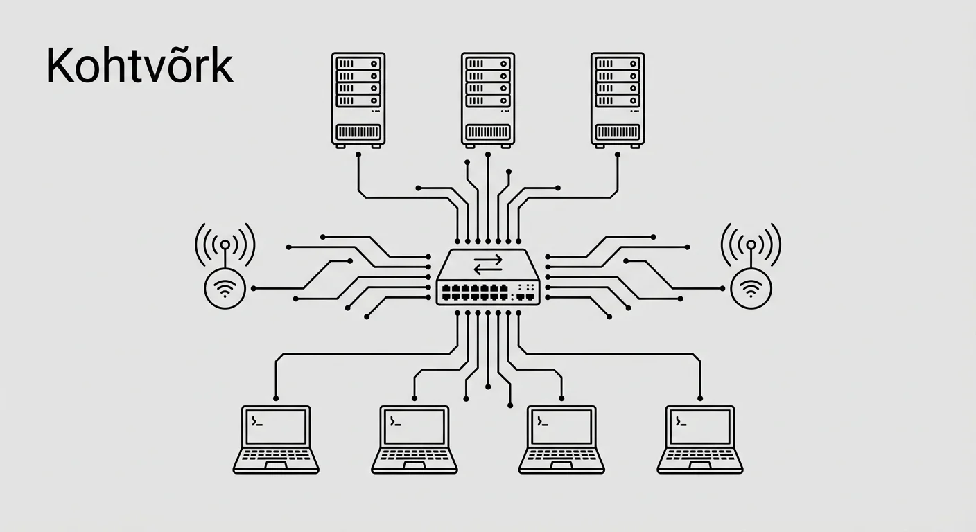 Kaasaegne ettevõtte kohtvõrk