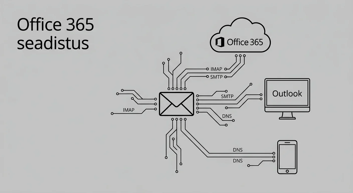 Office 365 seadistus skeem