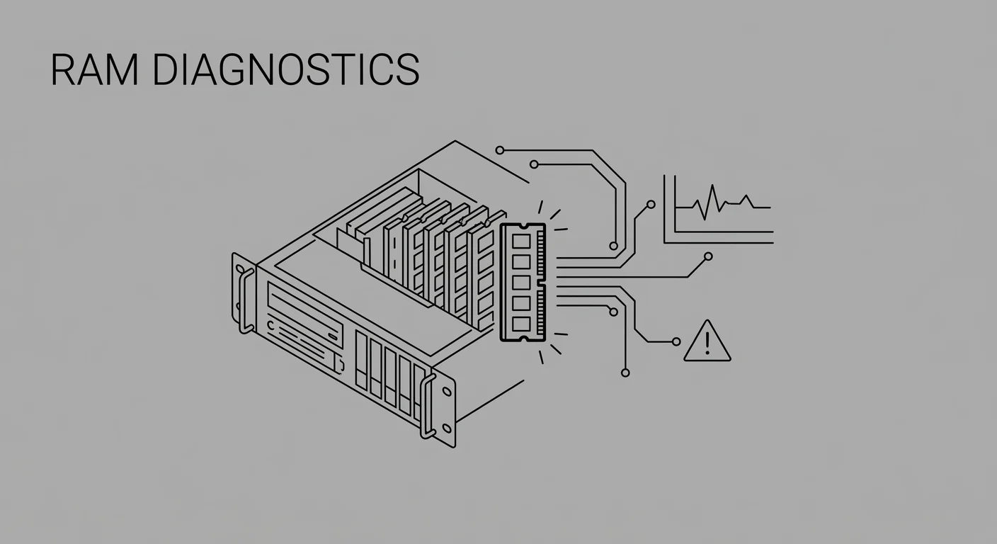 RAM diagnostika skeem