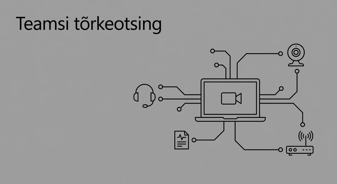 Teamsi tõrkeotsingu skeem