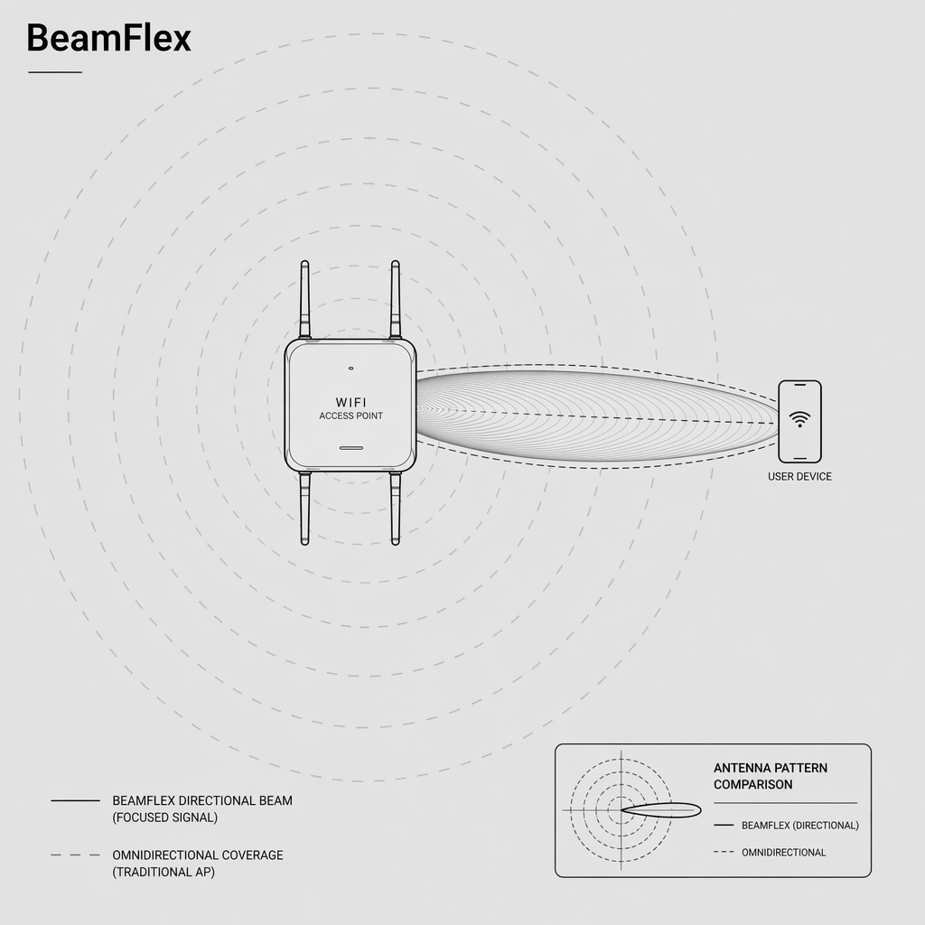 BeamFlex suunatud wifi