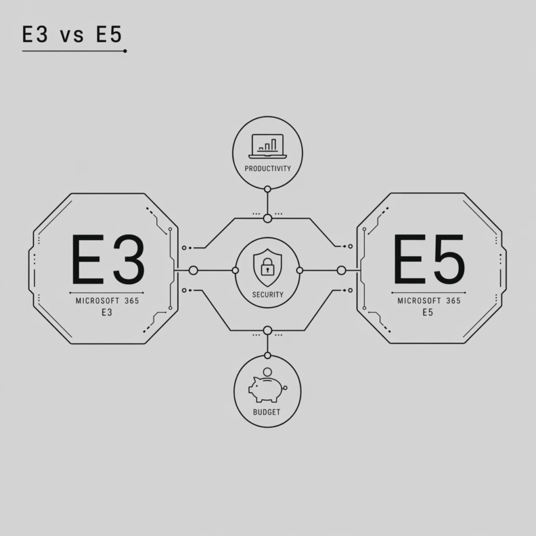 E3 ja E5 võrdlus