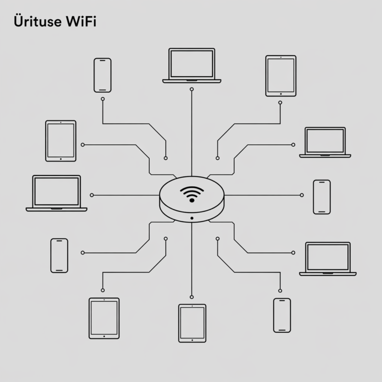 Ürituse WiFi skeem