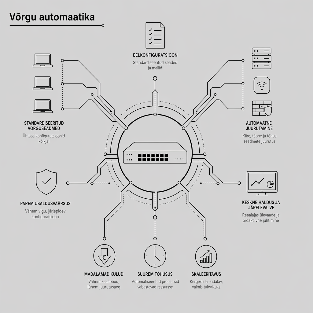 Võrgu automatiseerimise skeem