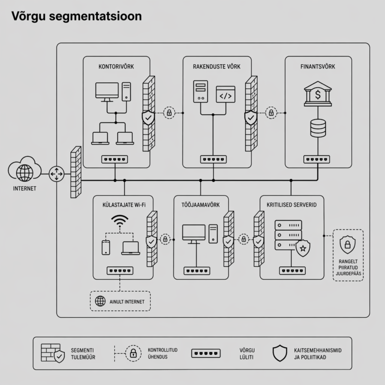 Võrgu segmentatsiooni skeem