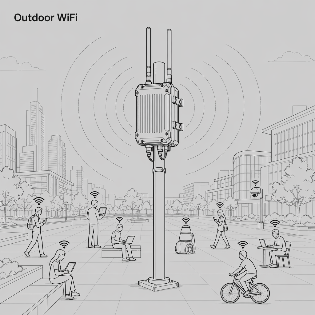 Vastupidav väliala WiFi