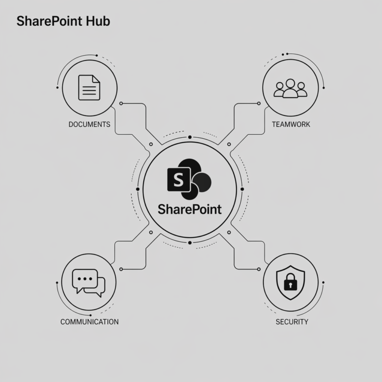 SharePoint koostöö keskpunkt