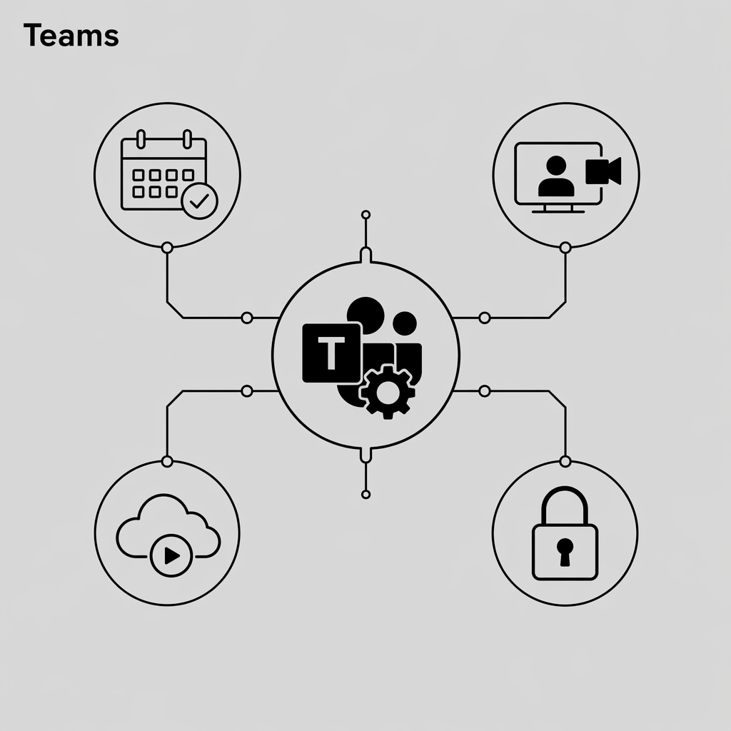 Teamsi halduse skeem