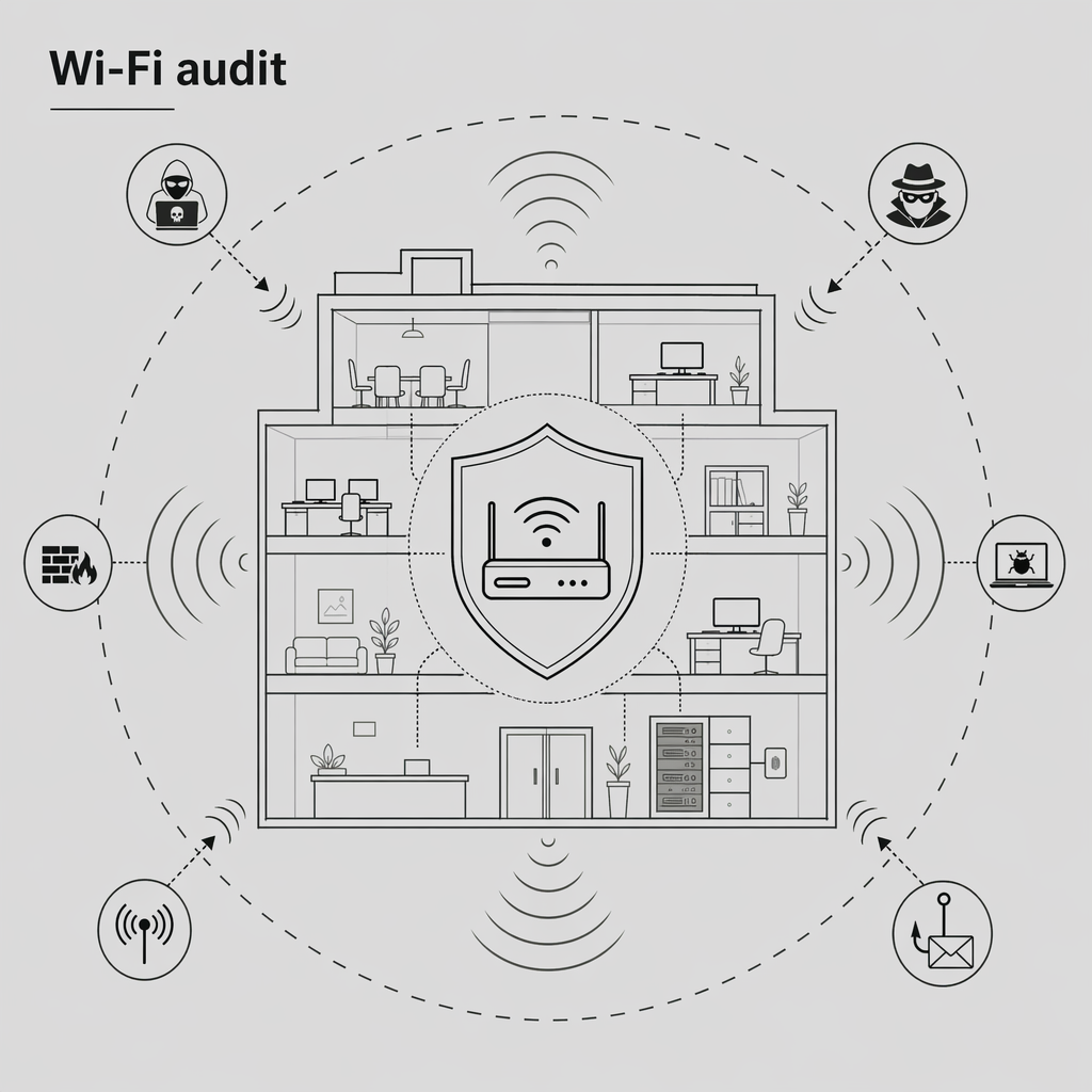 Wi-Fi turvapiiri audit