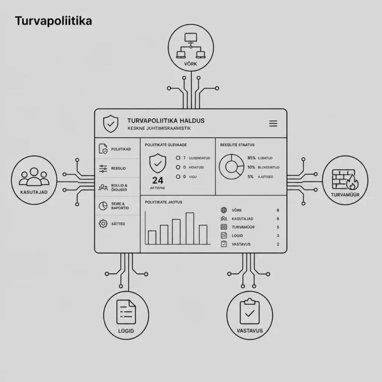 Võrgu turvapoliitika skeem