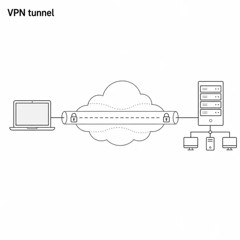 VPN turvaline tunnel